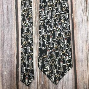 Looney Tunes Polyester Bugs Bunny Novelty Necktie